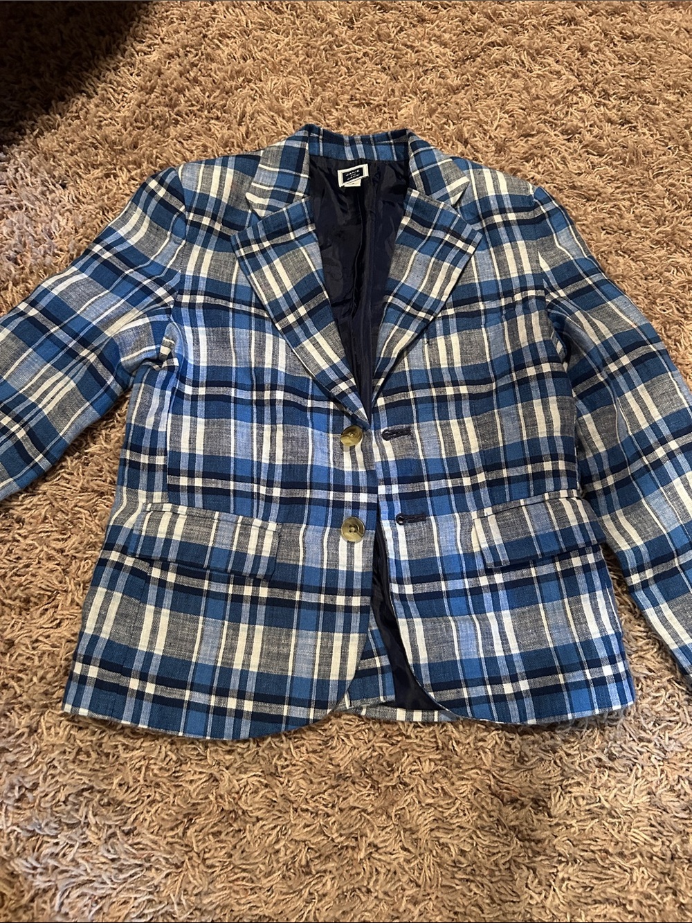 Blue Janie and Jack Boys Blazer Jacket